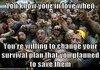 Love during the zombie apocalypse