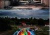 Creepy and deserted amusement parks