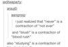 Contractions