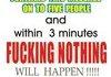 Fucking Nothing!