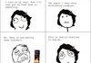 Taking a test in school