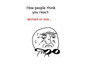 How people think you react on internet