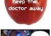 I'm never gonna eat apples again
