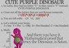 BARNEY is evil