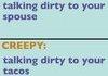 Creepy, and normal