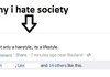 Why I Hate Society