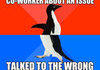 Socially Awesome Awkward Penguin