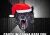 insanity wolf santa