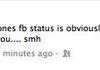 Irony on Facebook