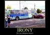Advertising Irony.