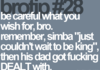 bro tips