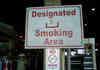 Designated No Smoking Area