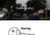 It's raining