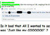 Am I a bad person?