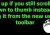 new toolbar