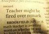 Troll Teacher