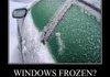 windows frozen?