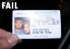 fake ID fail