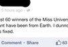 Miss Universe...
