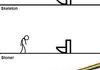 pissing