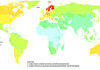 Distribution Of Heavy Metal Bands Around