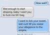 sexting...