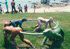 CENTIPEDE Human-lizard-human-dog