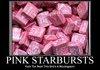 Pink Starbursts
