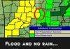 No rain today, too much flooding