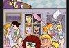 Cartoon college days