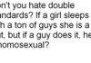 Double Standards