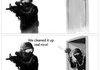 Playing Swat with friends