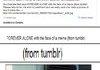Oh really tumblr?