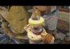Snake venom mixed with blood.