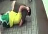 Scumbag steve in a mcdonalds