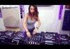 Cool DJ Chick Throws Down On The Wheels