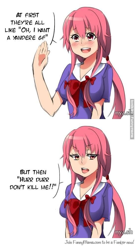 Anime Yandere Definition