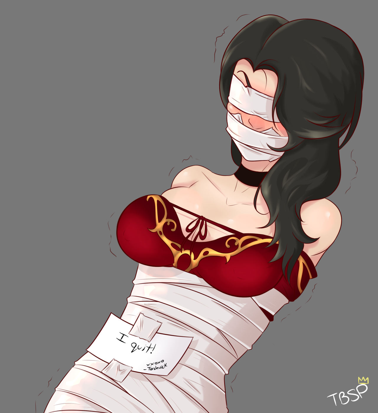 > asks to stay classy > Posts bondage of cinder - #142701689 added by  blackmageewizardt at So I heard you like Weiss