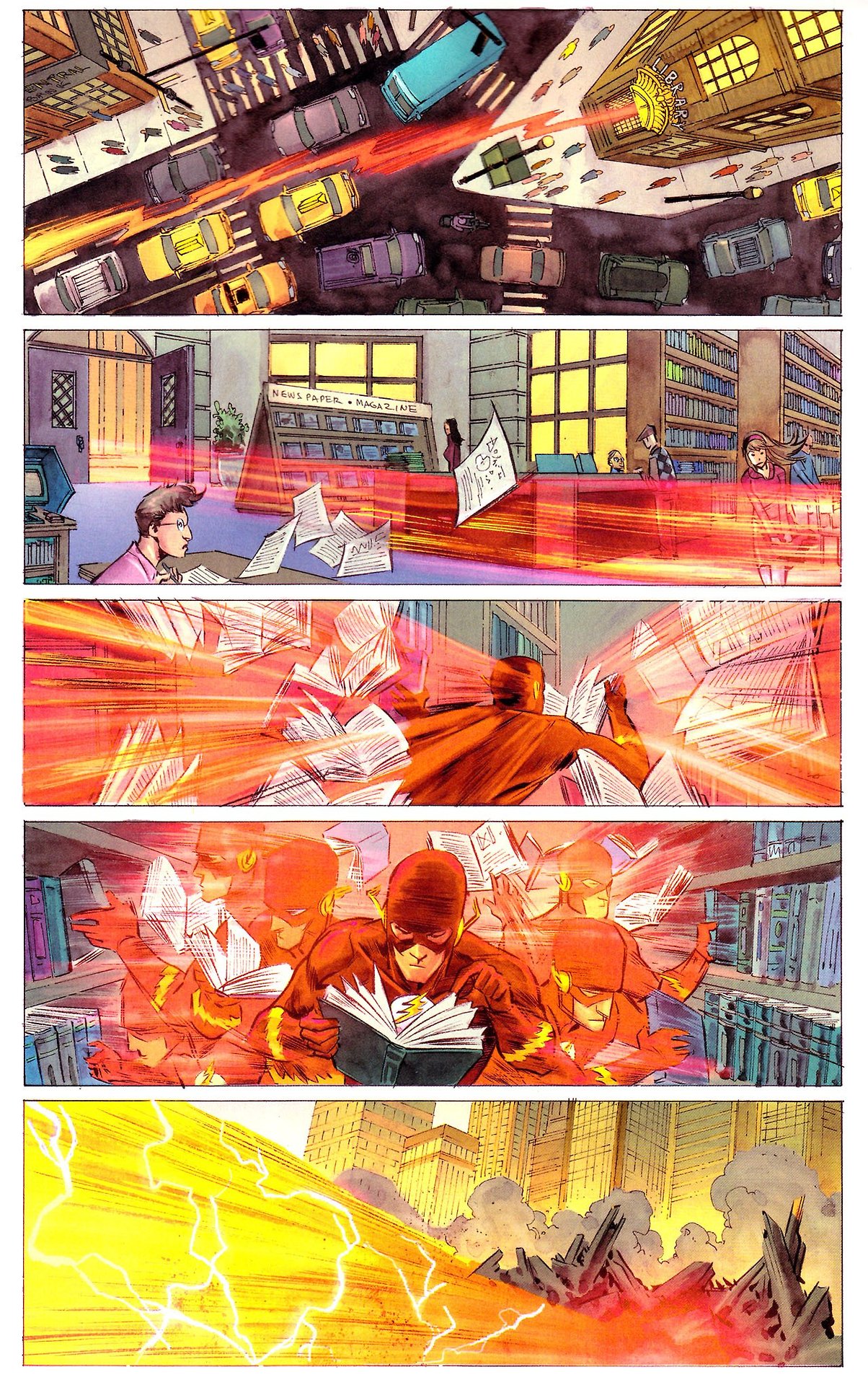 The Flash in an attosecond