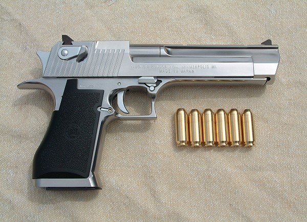 Isn T A Desert Eagle 50 Caliber Added By Playstationguy At 50 Bmg Revolver