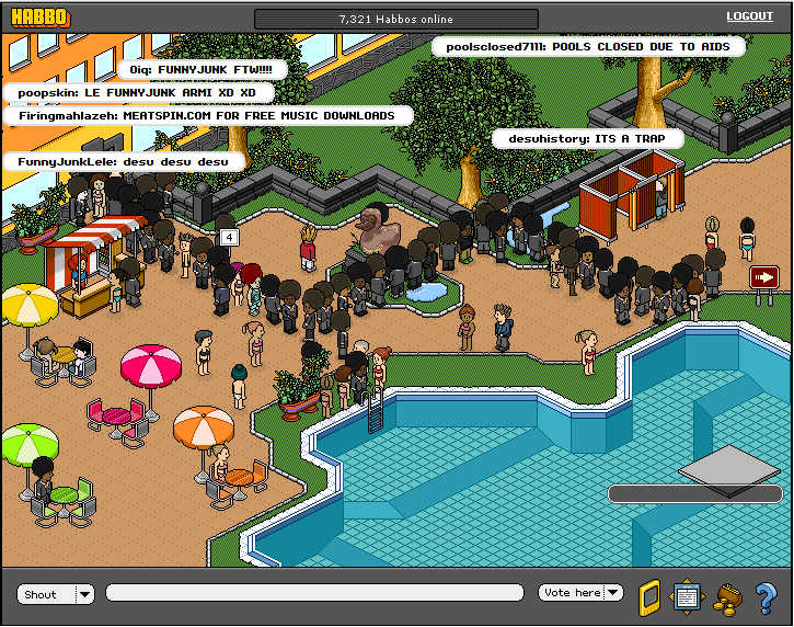 The Habbo Hotel Pool Raids Of 06 Those Were Days The Habbo Hotel Pool Raids Of 06 Those Were Days
