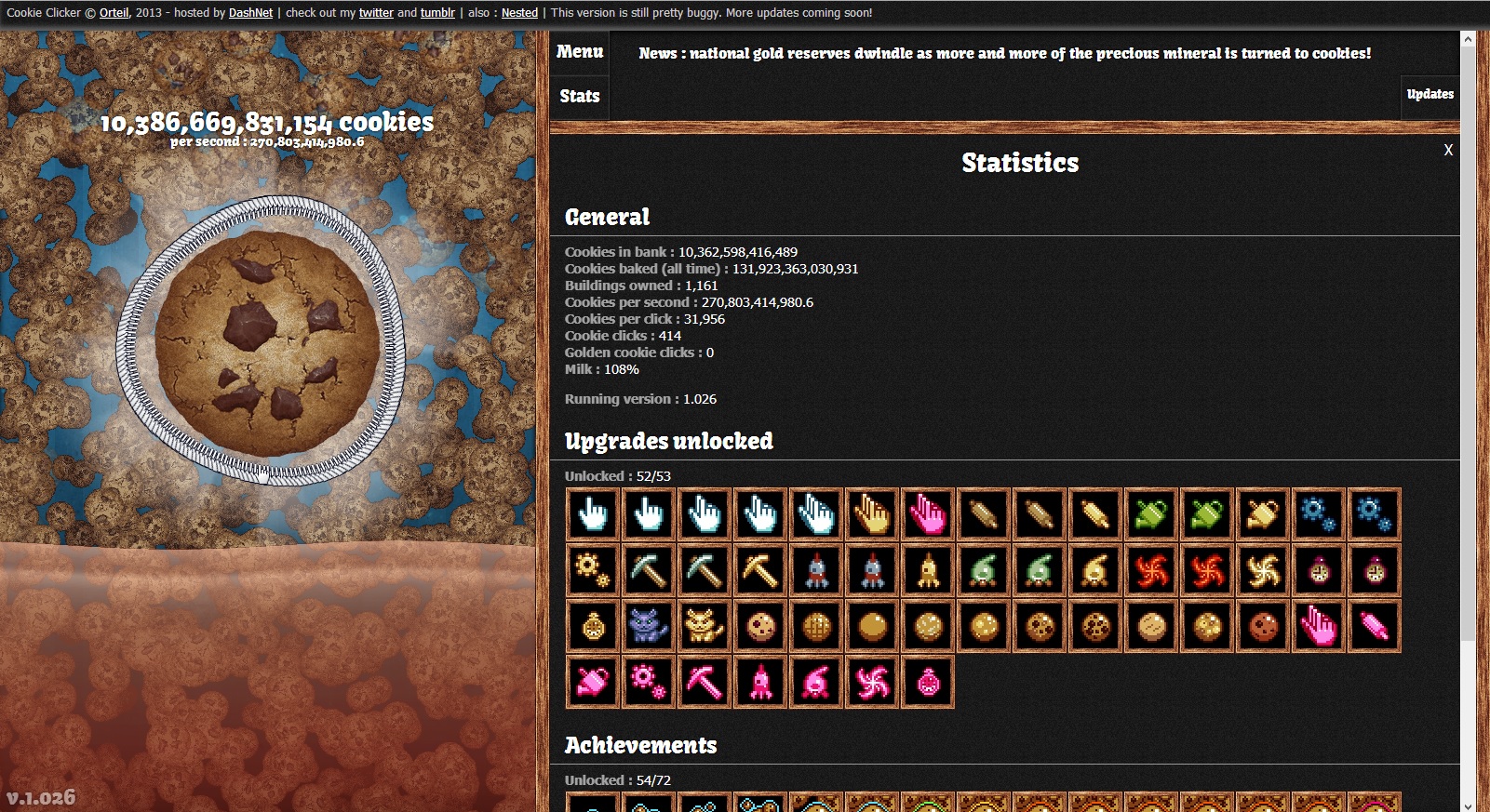 Cookie clicker premium