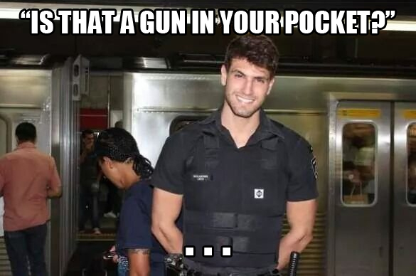 Handsome Police Officer