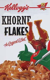 milk for the khorne flakes