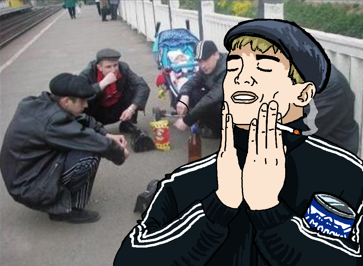 Mfw When I Live In Eastern Europe 119393543 Added By Murphyslawtesties At Damn You - gopnik tracksuits roblox