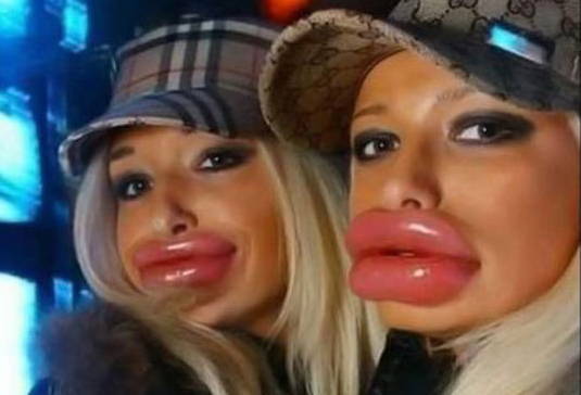 Image result for fake lips