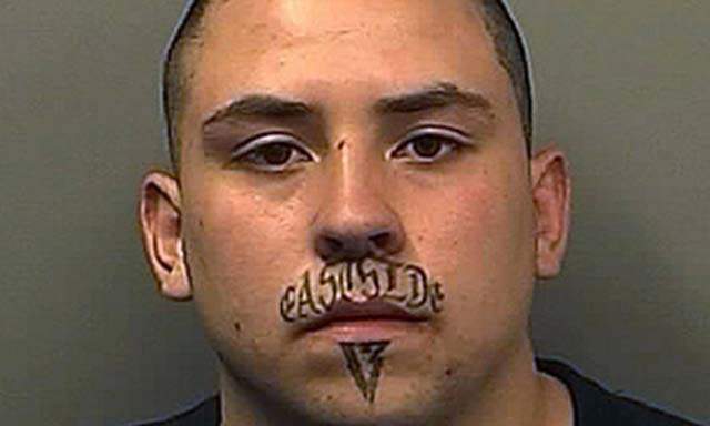 face tattoos illegal