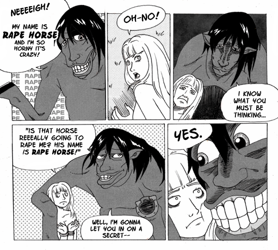 Its A Short Comic Strip Original Reference Is The Manga