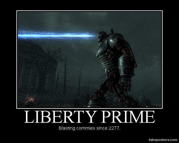 how to kill liberty prime