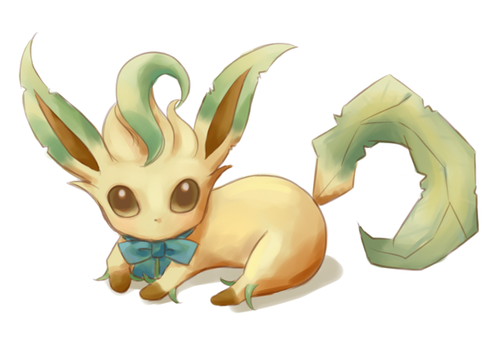 afternoon with eevee leafeon